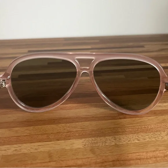 NWT Isabel Marant IM0006/S Naya Pink Aviator Sunglasses - Picture 3 of 10